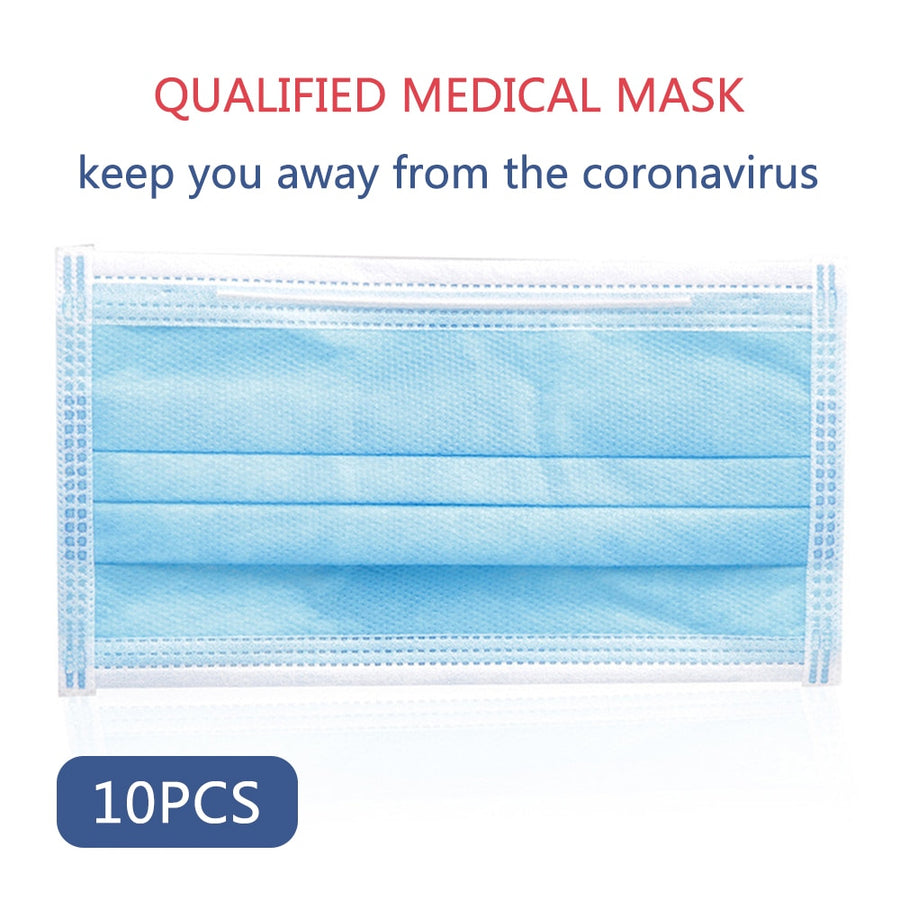 10pcs Disposable  Anti virus mask