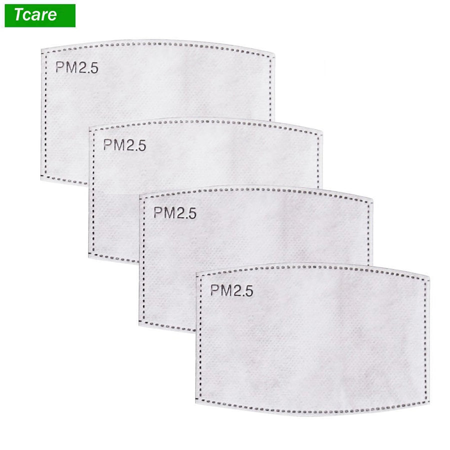 Carbon Filter Insert Protective Filter Media Insert for mouth Mask anti dust mask